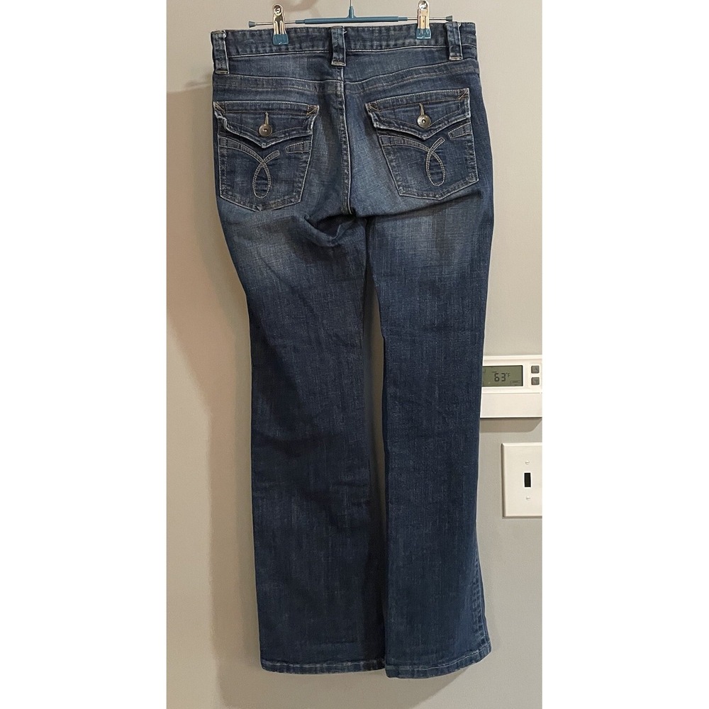Calvin Klein Jeans Straight Leg Denim Stretch Flap Pockets Womens‎ 32x32